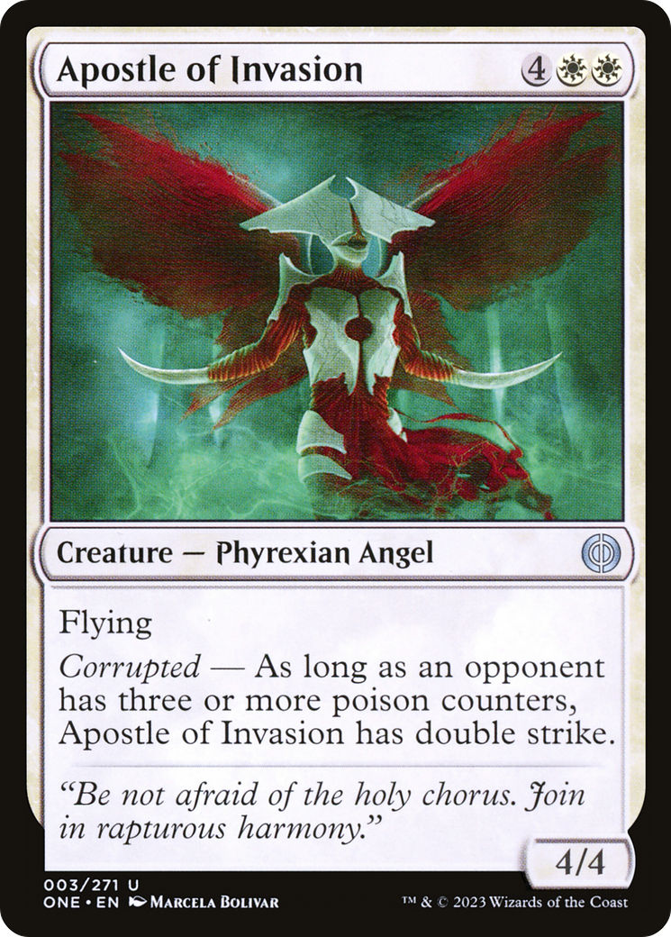 Apostle of Invasion (ONE-003) (Foil)