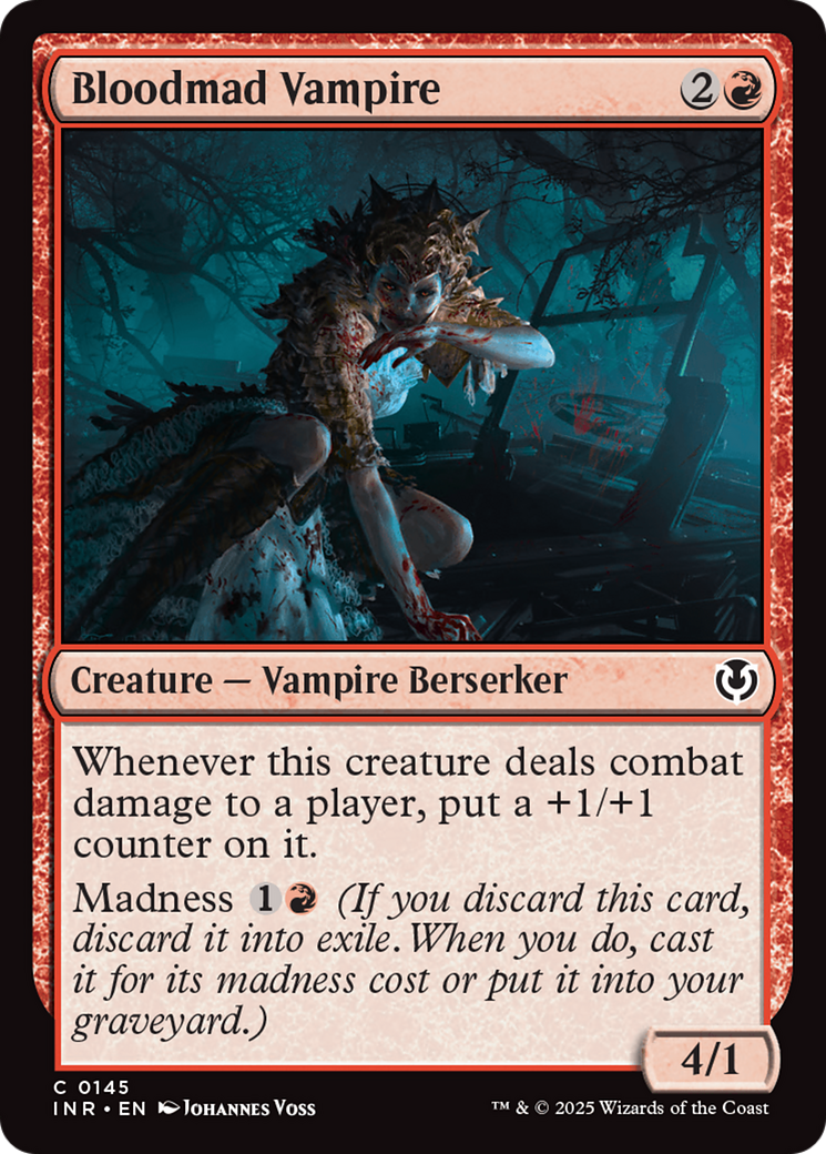 Bloodmad Vampire (INR-145) (Foil)