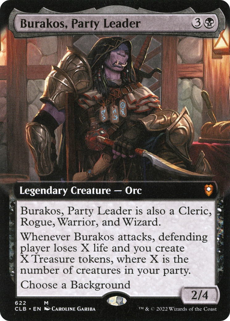 Burakos, Party Leader (CLB-622) (Extended Art)