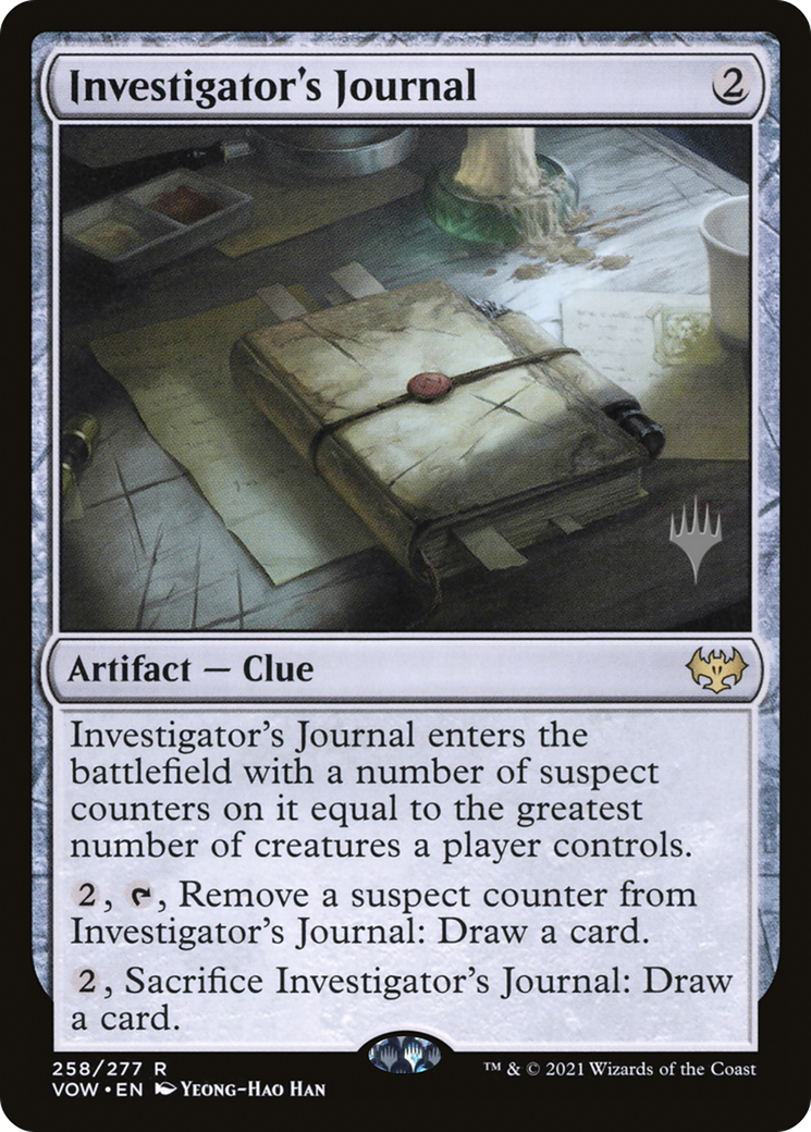 Investigator's Journal (PPNEO-258P) (Foil)