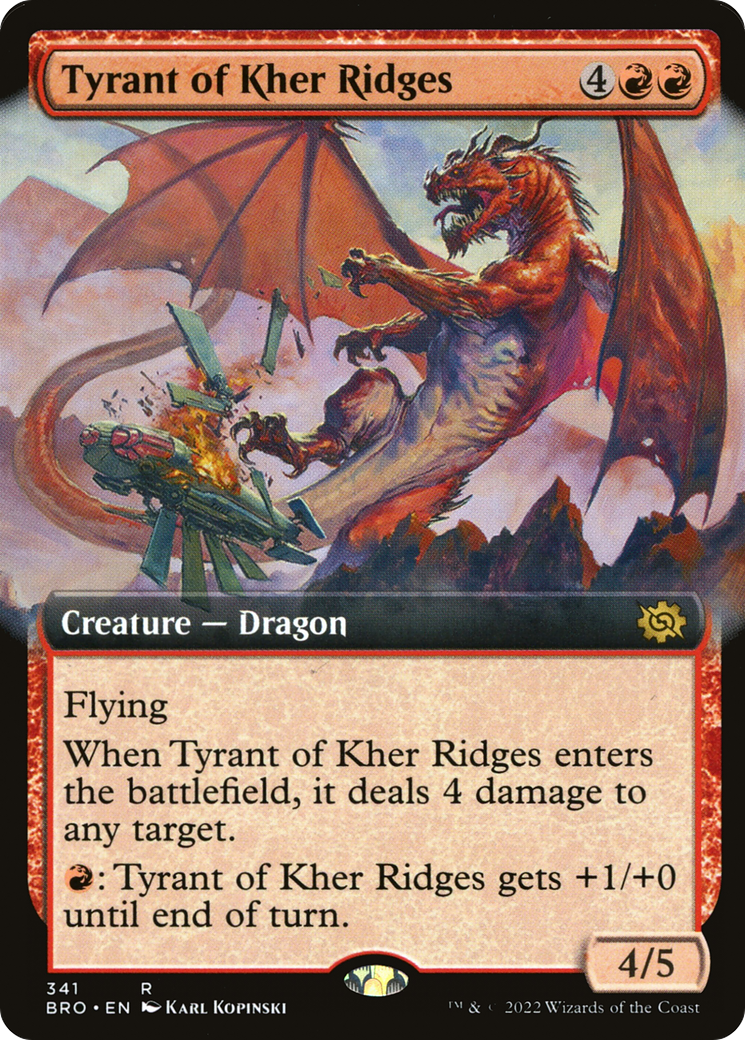 Tyrant of Kher Ridges (BRO-341) (Extended Art)