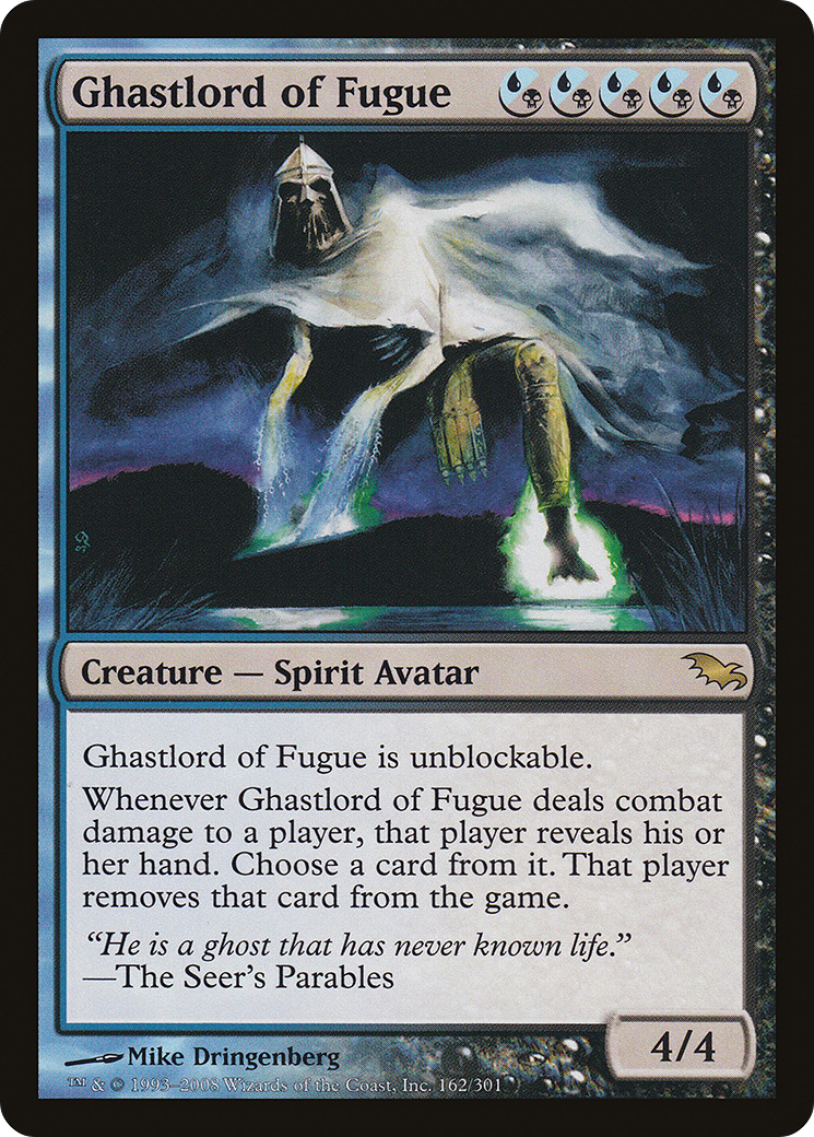 Ghastlord of Fugue (SHM-162) (Foil)