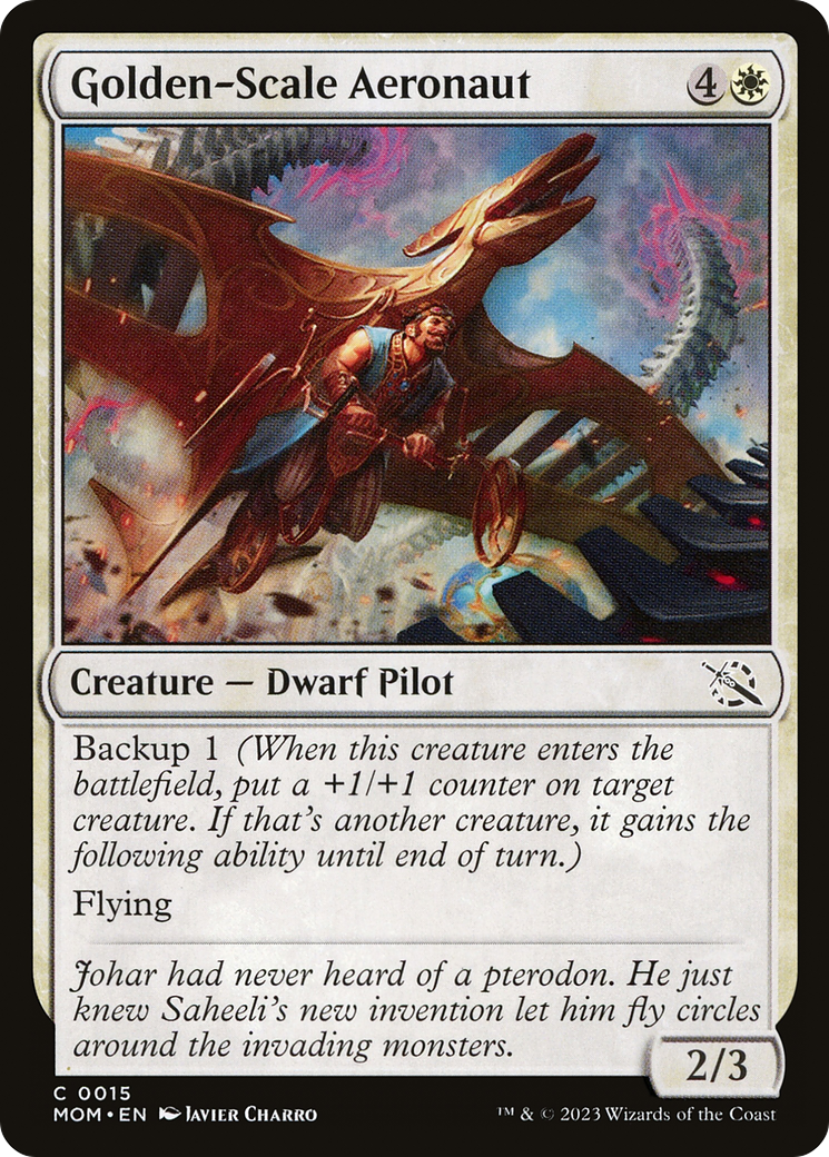 Golden-Scale Aeronaut (MOM-015)
