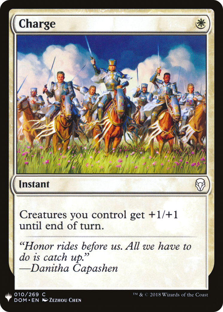 Charge (LIST-DOM-10)