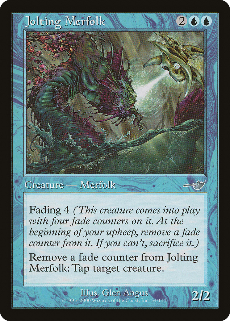 Jolting Merfolk (NMS-034) (Foil)