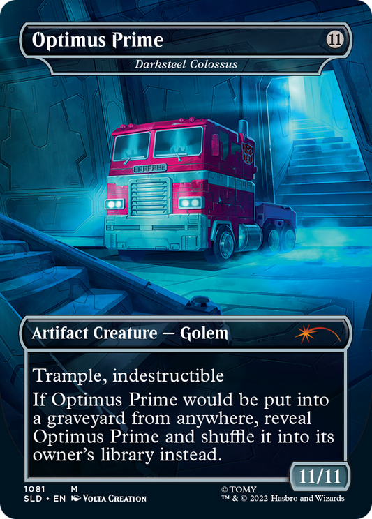 Optimus Prime // Optimus Prime (SLD-1081) (Borderless) (Foil)