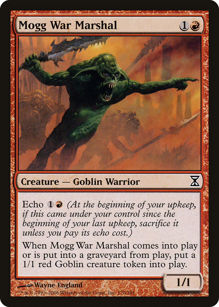 Mogg War Marshal (TSP-170) (Foil)