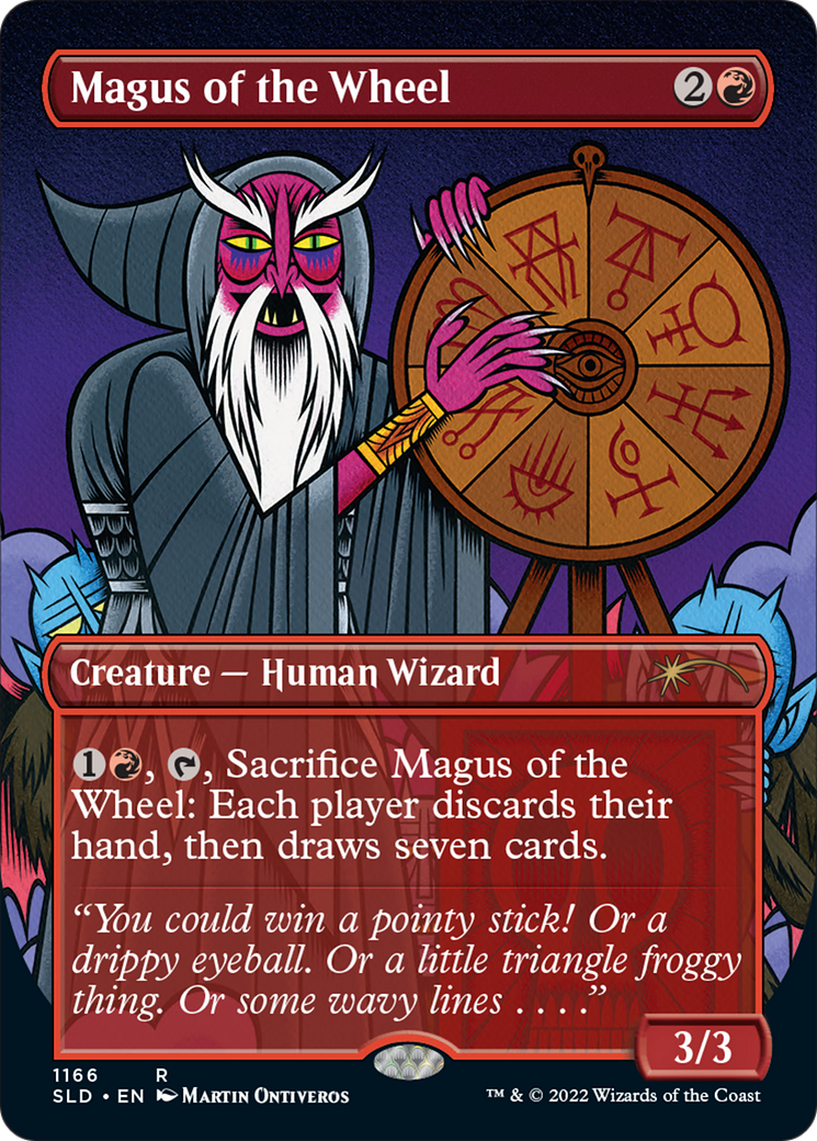 Magus of the Wheel (SLD-1166) (Borderless) (Foil)