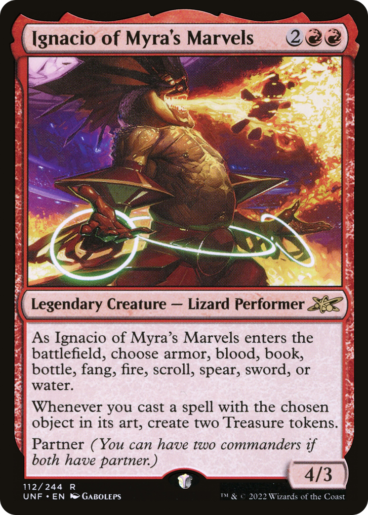 Ignacio of Myra's Marvels (UNF-112) (Foil)