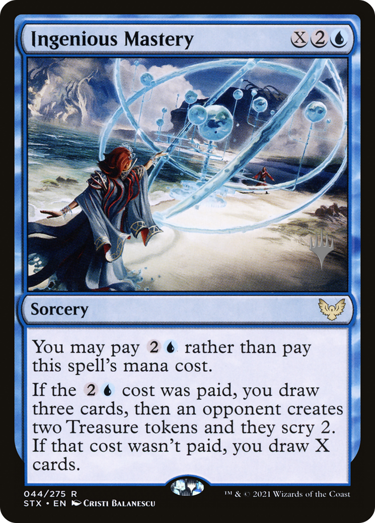 Ingenious Mastery (PPSTX-44P) (Foil)