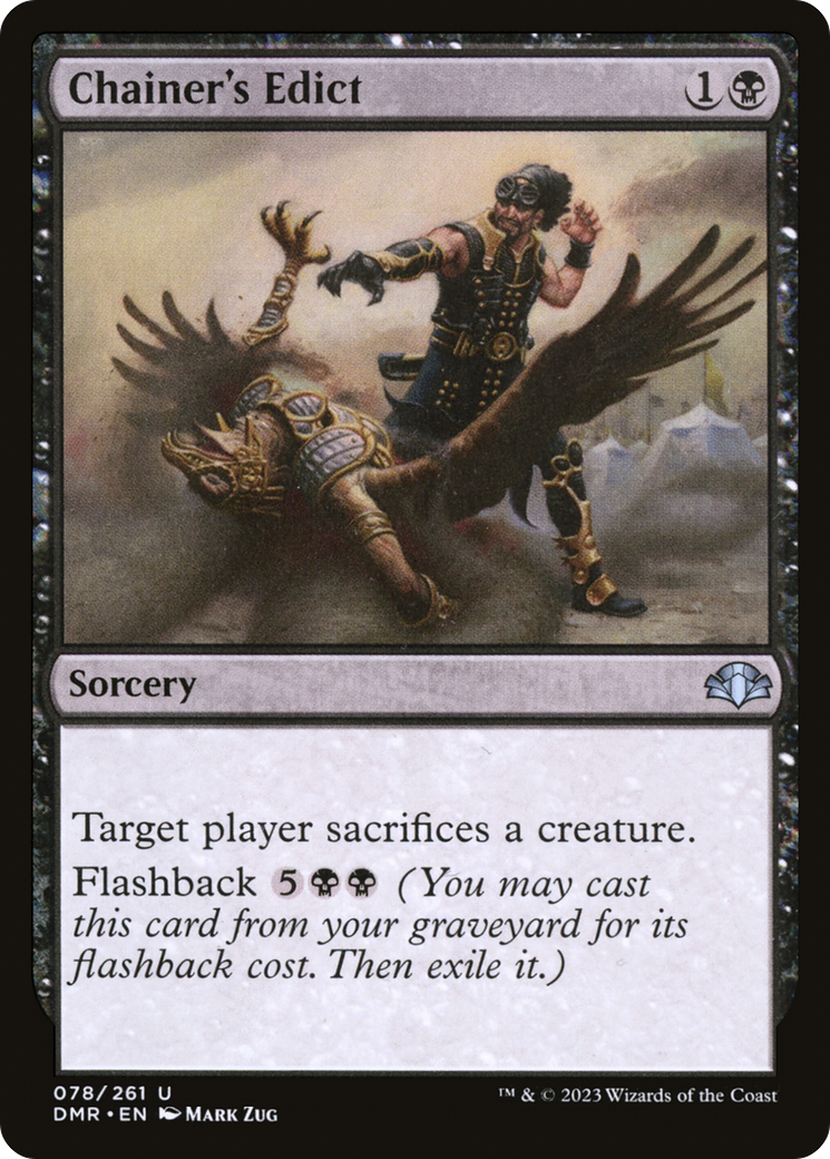 Chainer's Edict (DMR-078) (Foil)