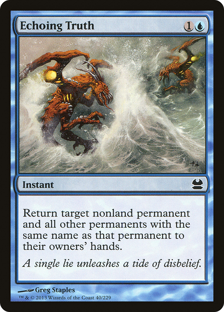Echoing Truth (MMA-040) (Foil)