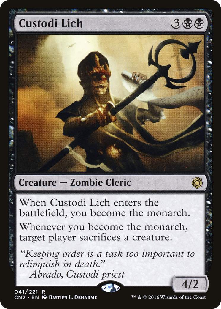 Custodi Lich (CN2-041) (Foil)