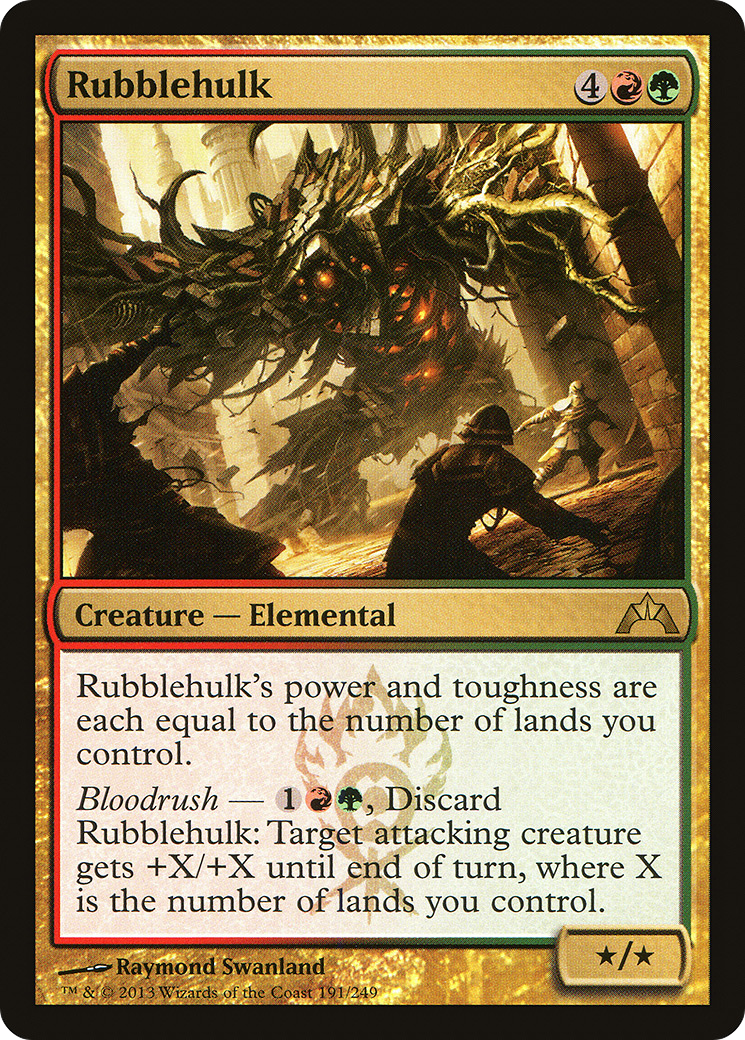 Rubblehulk (GTC-191) (Foil)