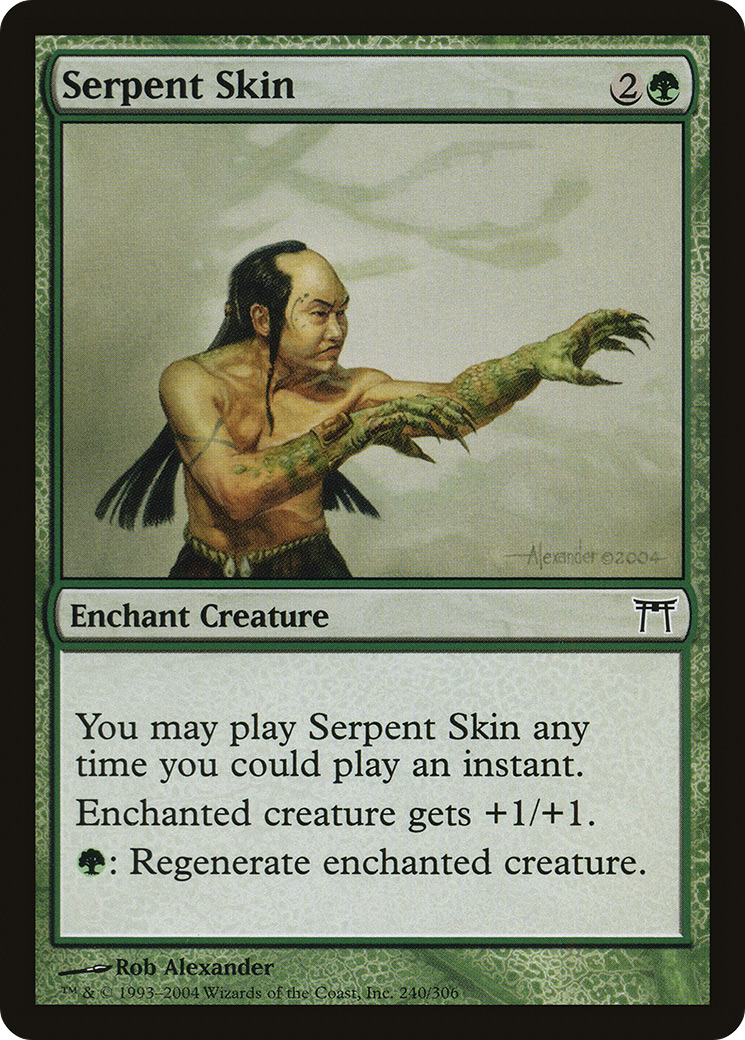 Serpent Skin (CHK-240) (Foil)