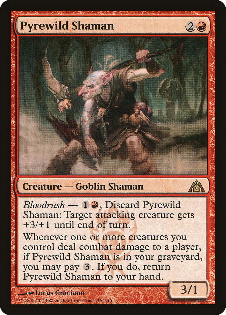 Pyrewild Shaman (DGM-036) (Foil)
