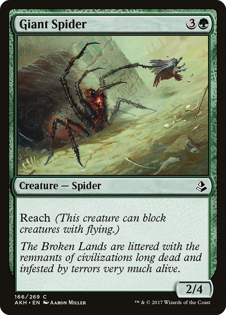 Giant Spider (AKH-166) (Foil)