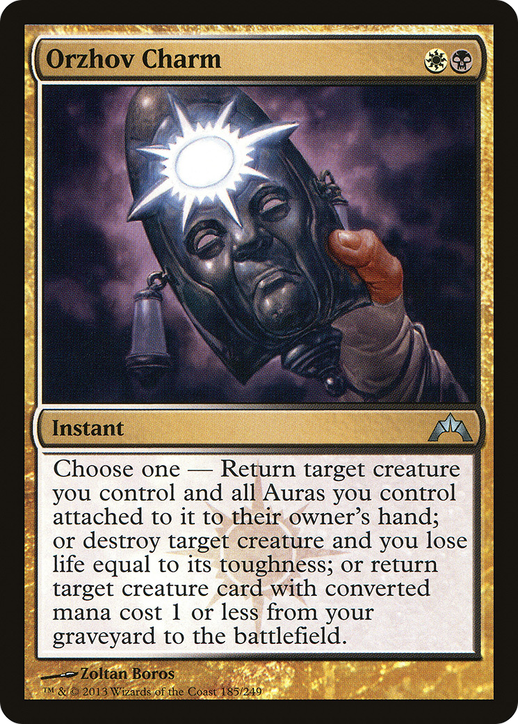 Orzhov Charm (GTC-185) (Foil)