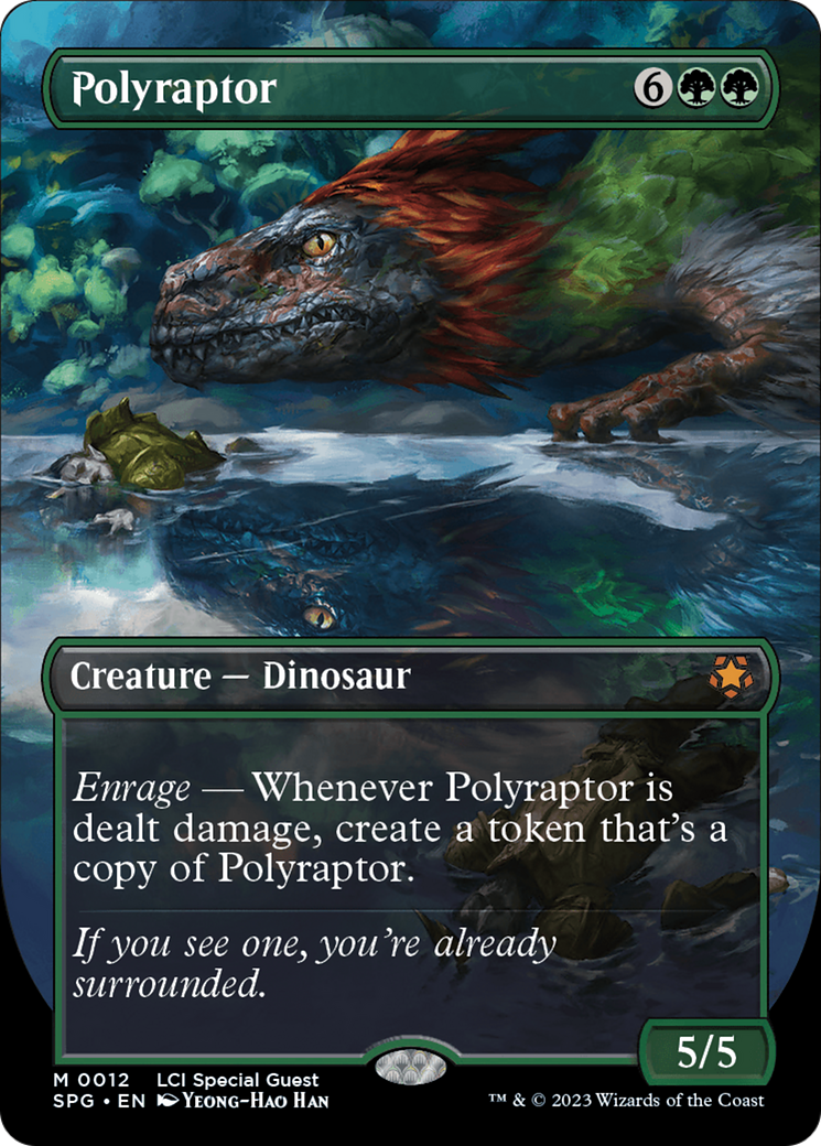 Polyraptor (SPG-012) (Borderless)