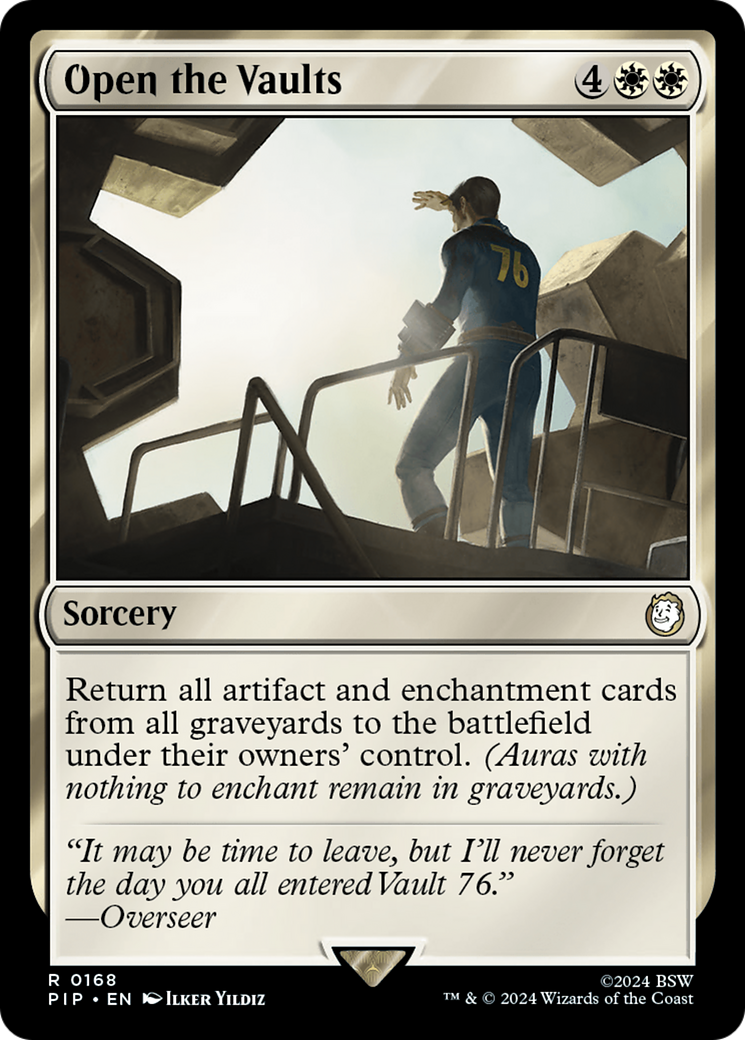 Open the Vaults (PIP-168) (Foil)