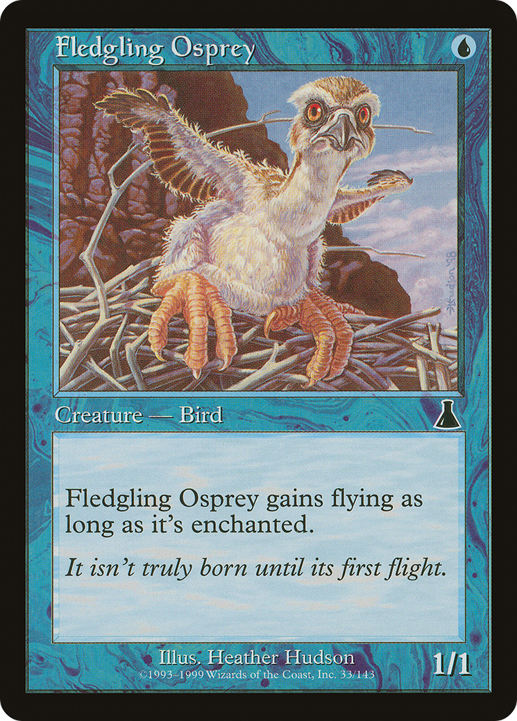 Fledgling Osprey (UDS-033) (Foil)