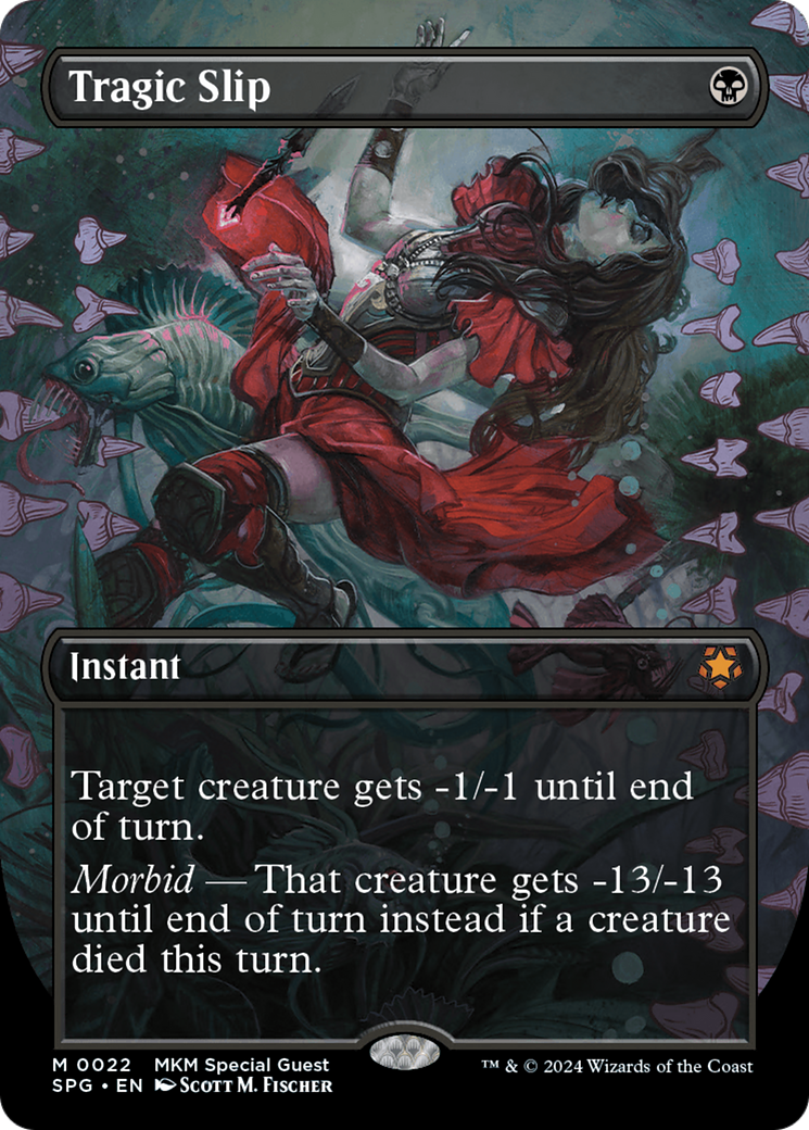 Tragic Slip (SPG-022) (Borderless) (Foil)