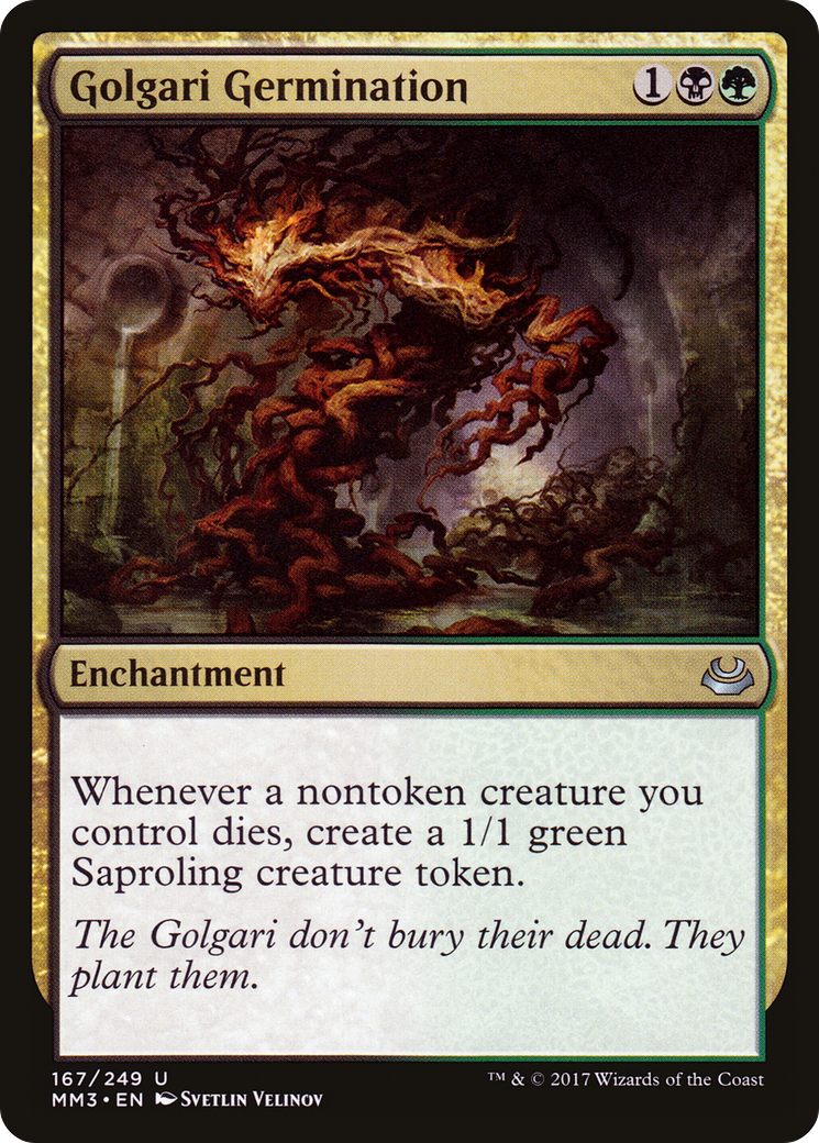 Golgari Germination (MM3-167) (Foil)