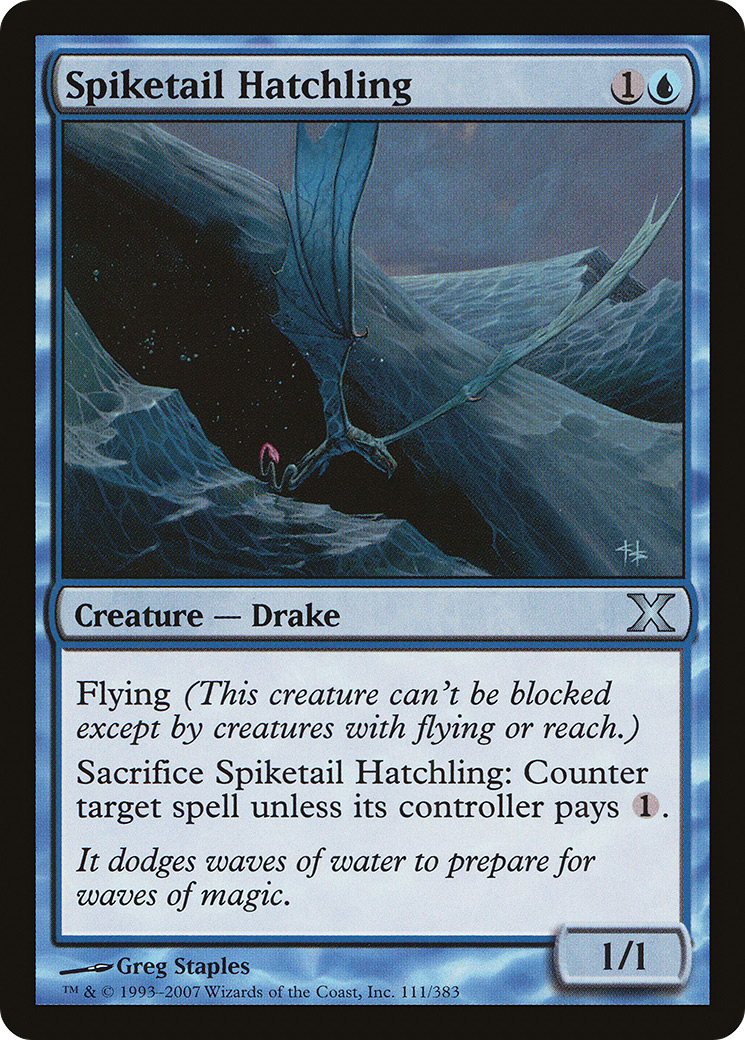 Spiketail Hatchling (10E-111)