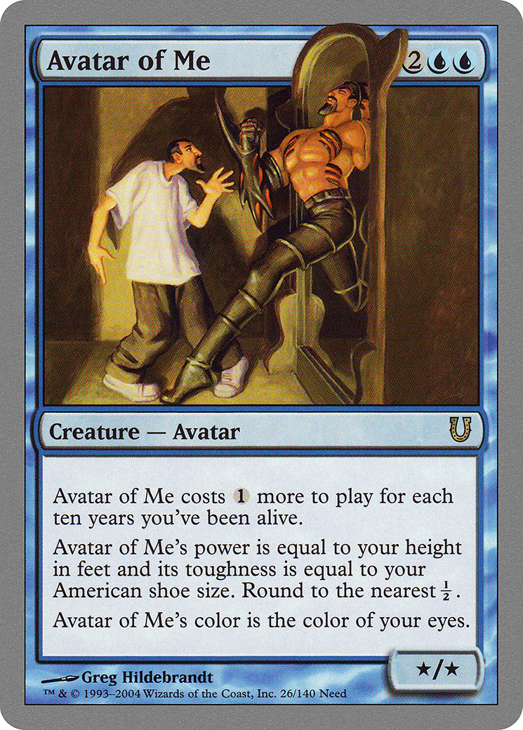 Avatar of Me (UNH-026)
