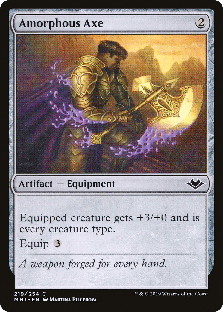 Amorphous Axe (MH1-219) (Foil)