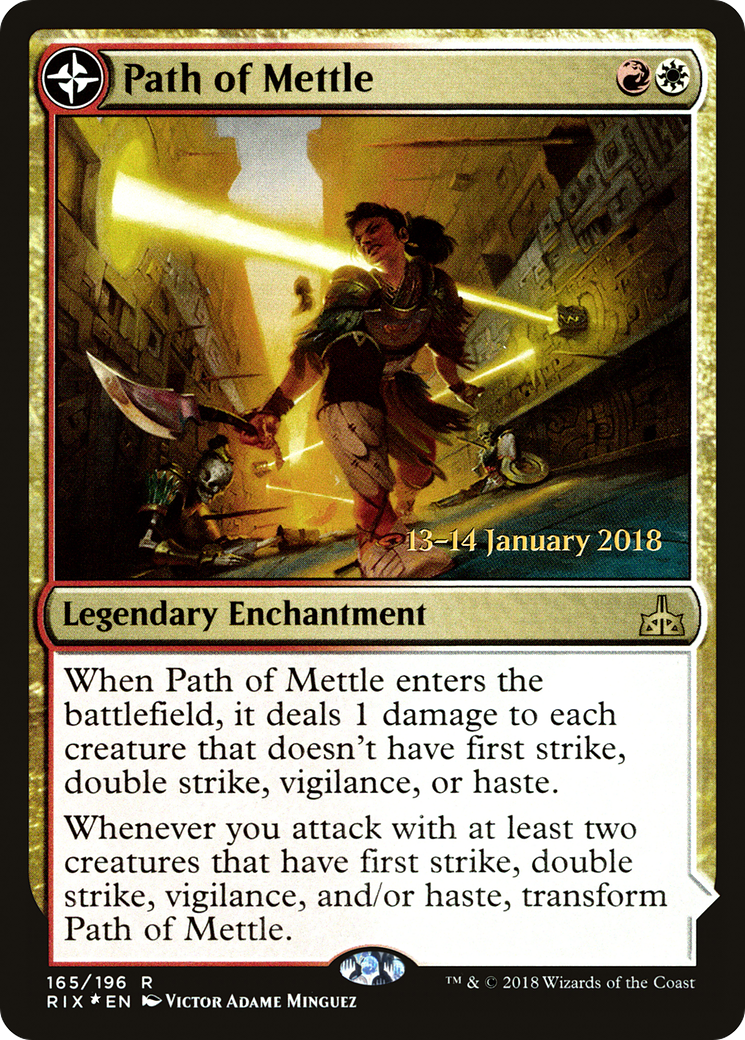 Path of Mettle // Metzali, Tower of Triumph (PRE-165S) (Foil)