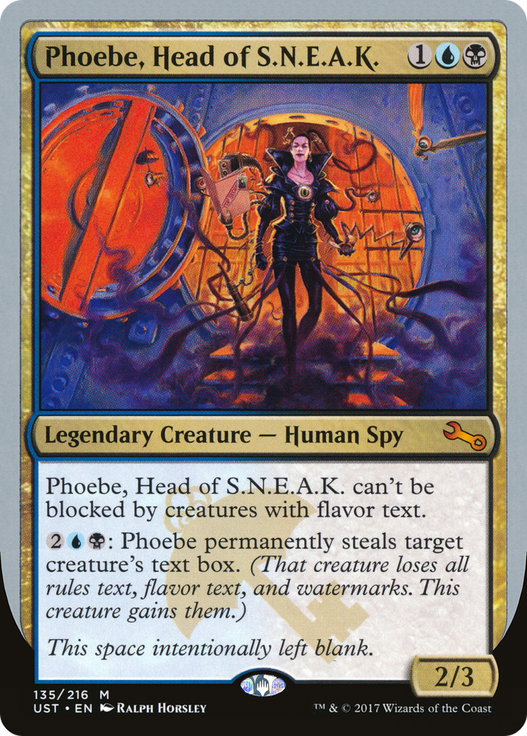 Phoebe, Head of S.N.E.A.K. (UST-135) (Foil)
