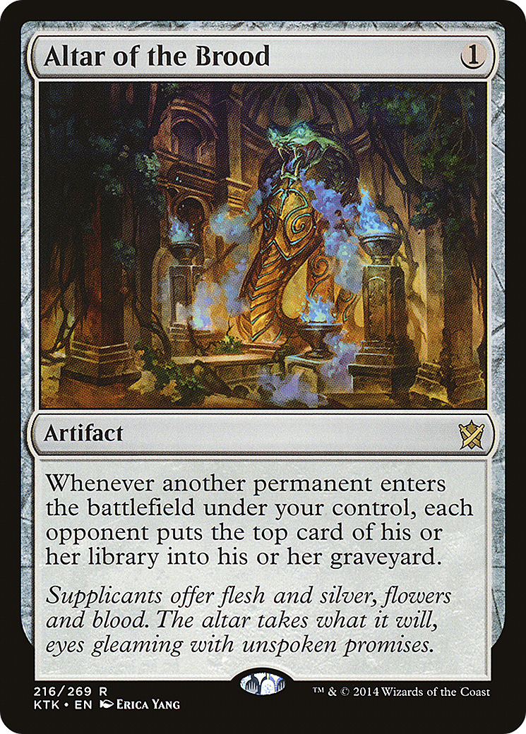 Altar of the Brood (KTK-216) (Foil)