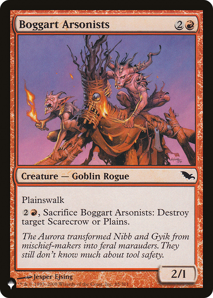 Boggart Arsonists (LIST-SHM-85)