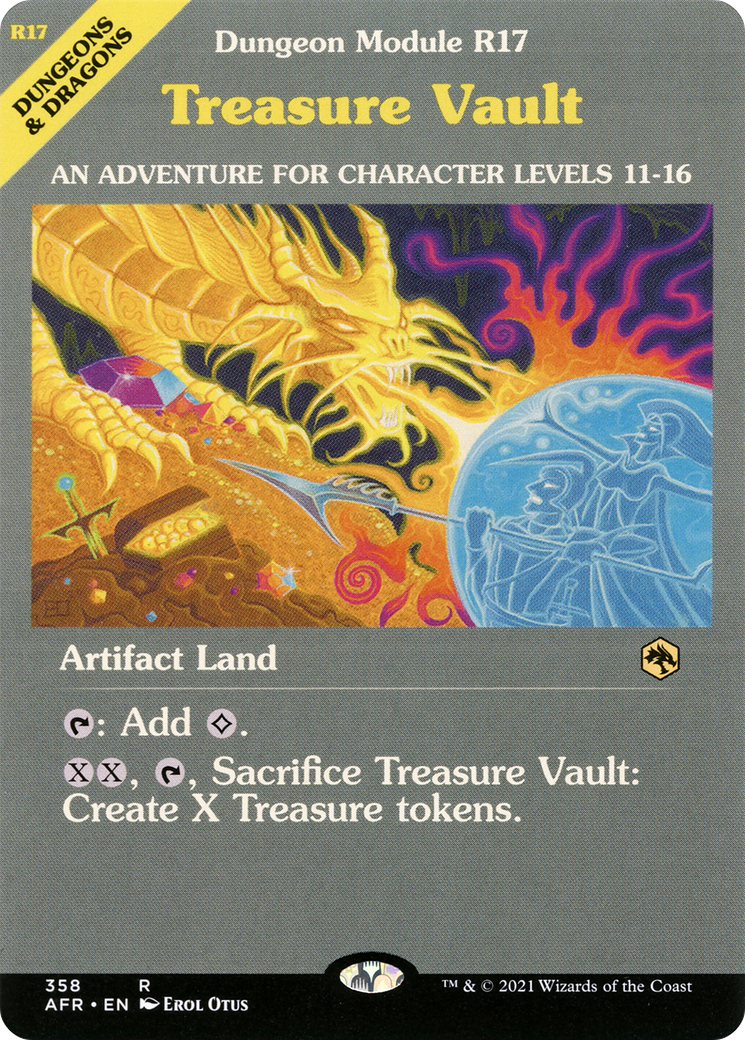 Treasure Vault (AFR-358) (Showcase) (Foil)