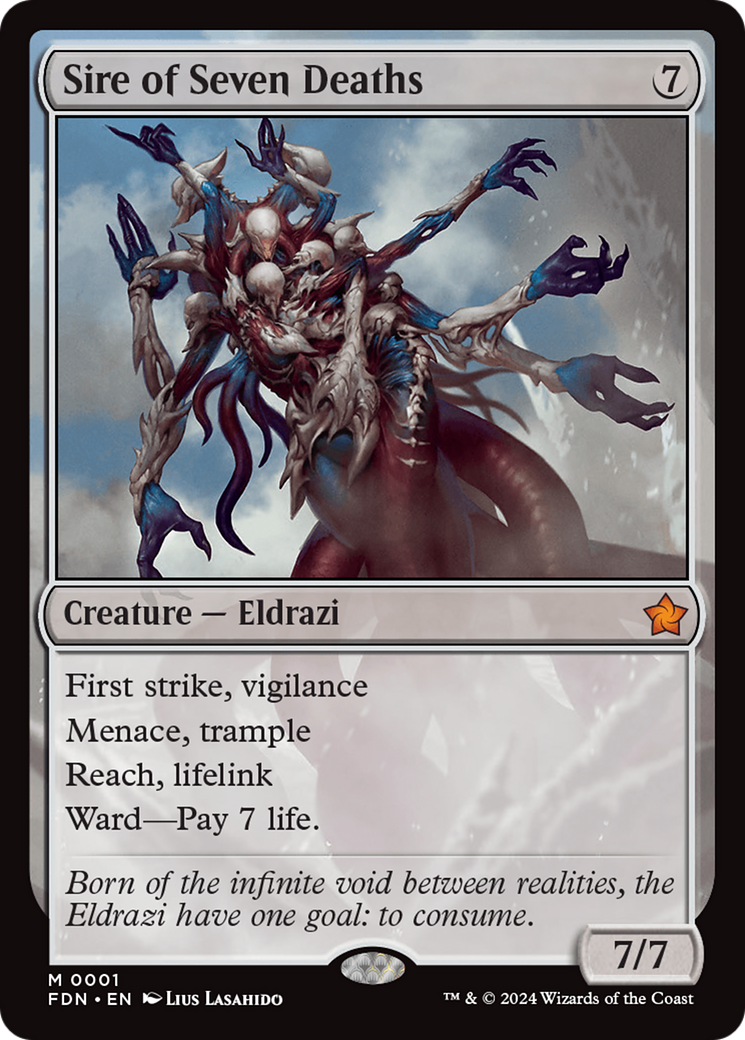 Sire of Seven Deaths (FDN-001) (Foil)