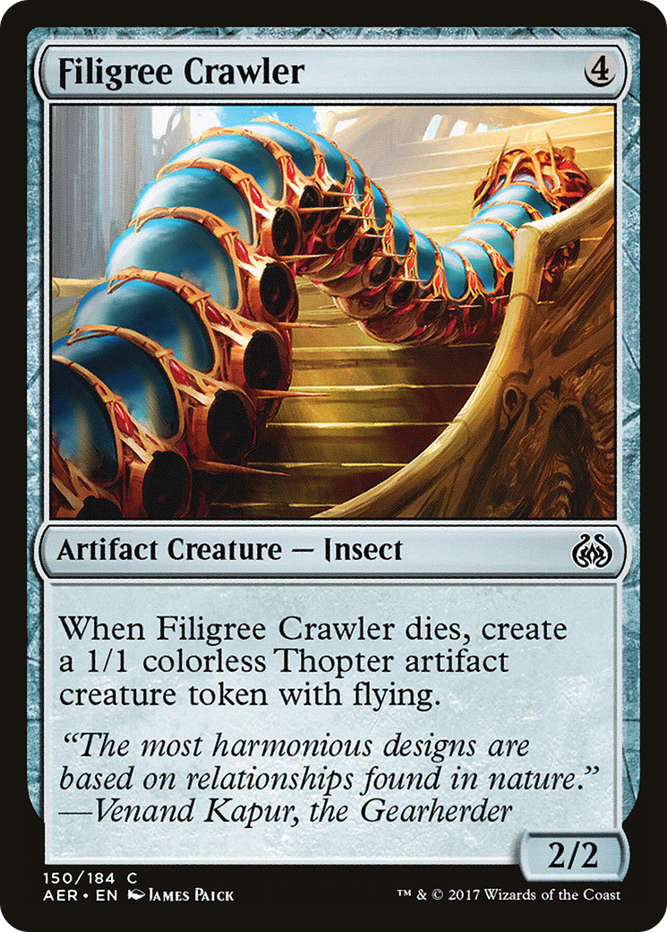 Filigree Crawler (AER-150) (Foil)