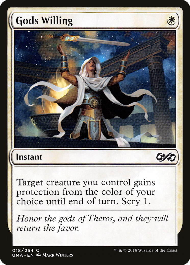 Gods Willing (UMA-018) (Foil)
