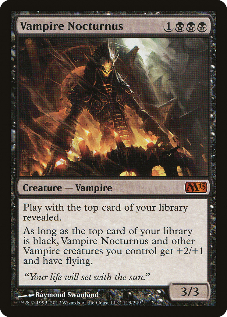 Vampire Nocturnus (M13-113) (Foil)