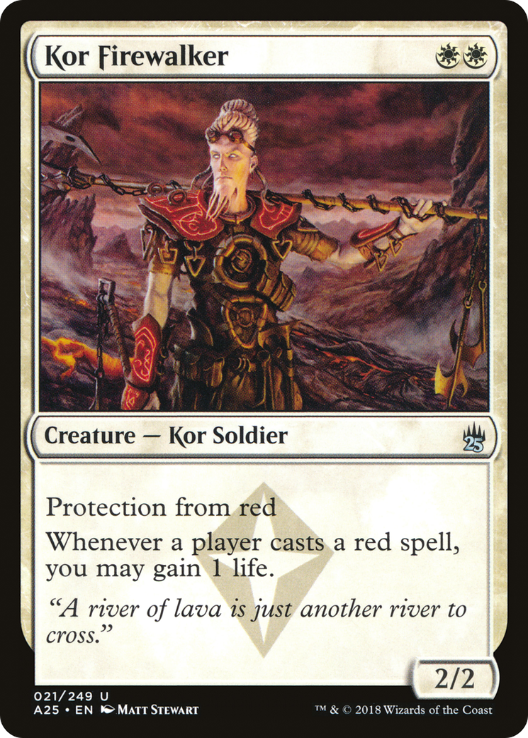 Kor Firewalker (A25-021) (Foil)