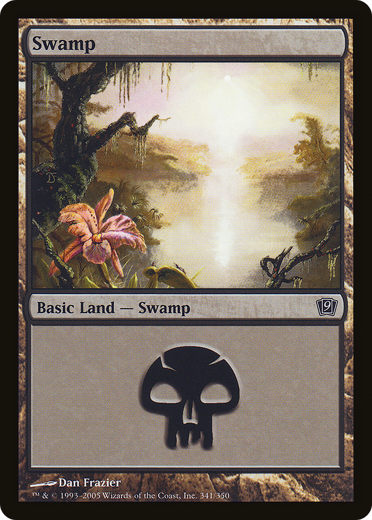 Swamp (341) (9ED-341★) (Foil)