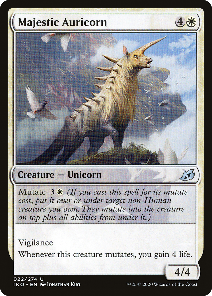 Majestic Auricorn (IKO-022) (Foil)