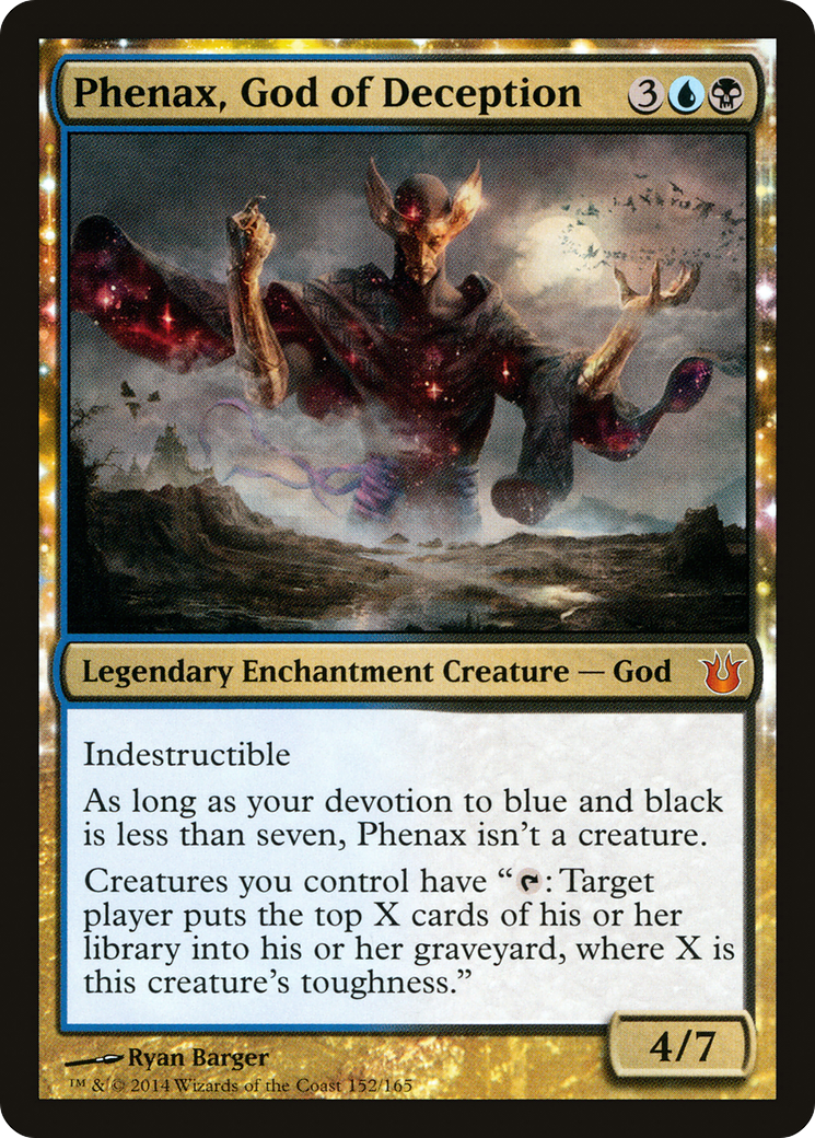 Phenax, God of Deception (BNG-152) (Foil)