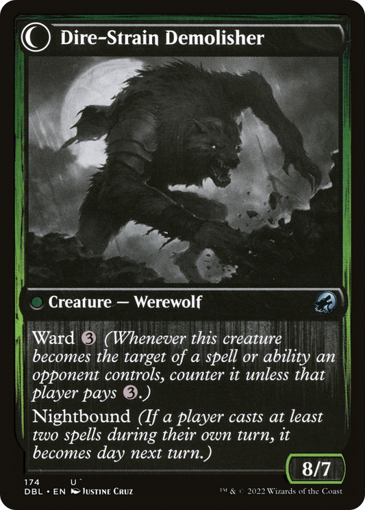 Burly Breaker // Dire-Strain Demolisher (DBL-174) (Foil)