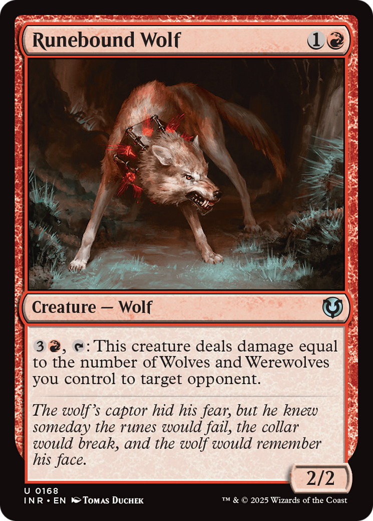 Runebound Wolf (INR-168) (Foil)