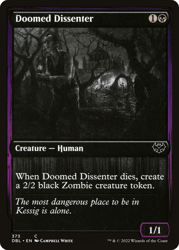 Doomed Dissenter (DBL-373) (Foil)