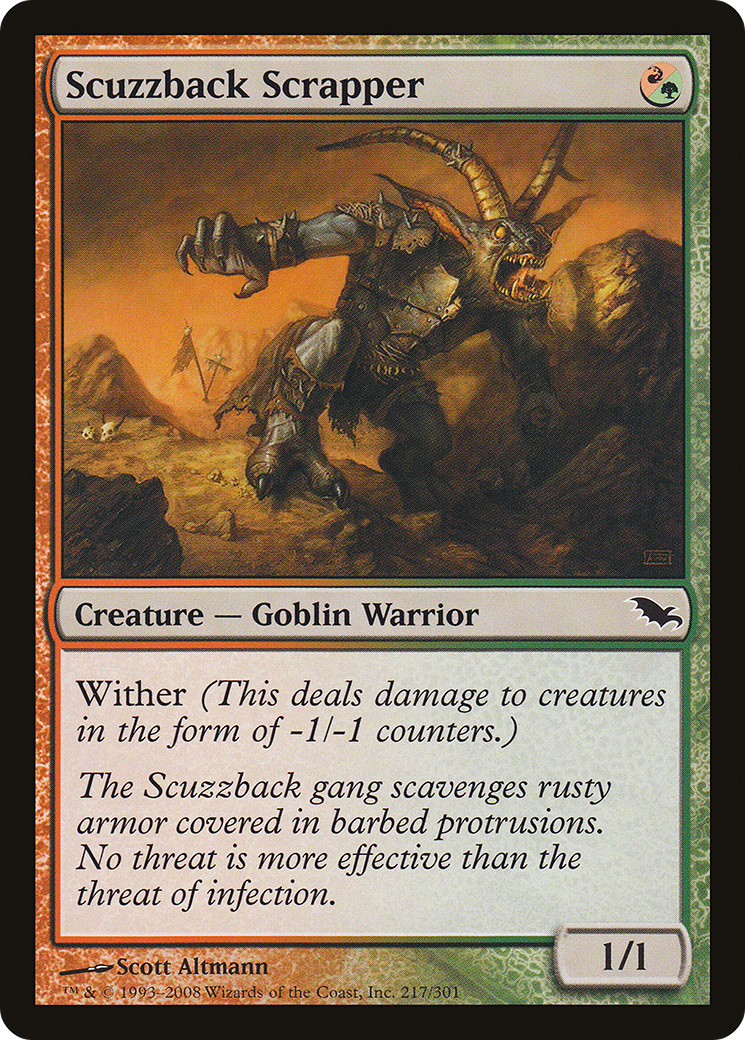 Scuzzback Scrapper (SHM-217) (Foil)