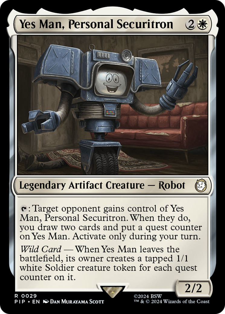Yes Man, Personal Securitron (PIP-029)
