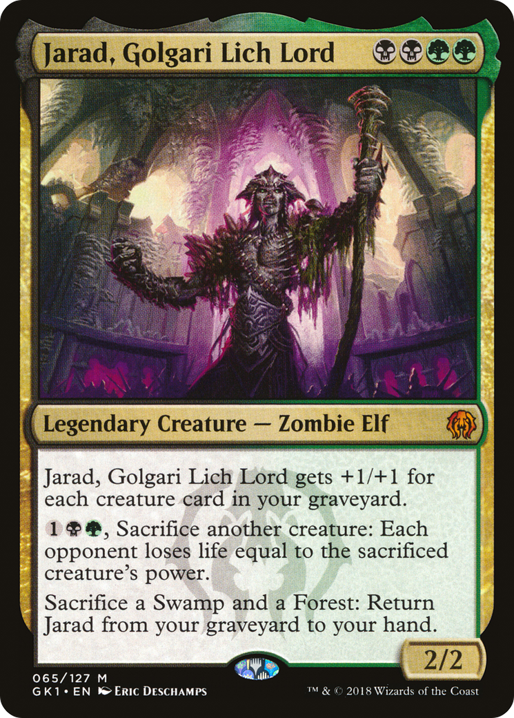Jarad, Golgari Lich Lord (GR1-065)