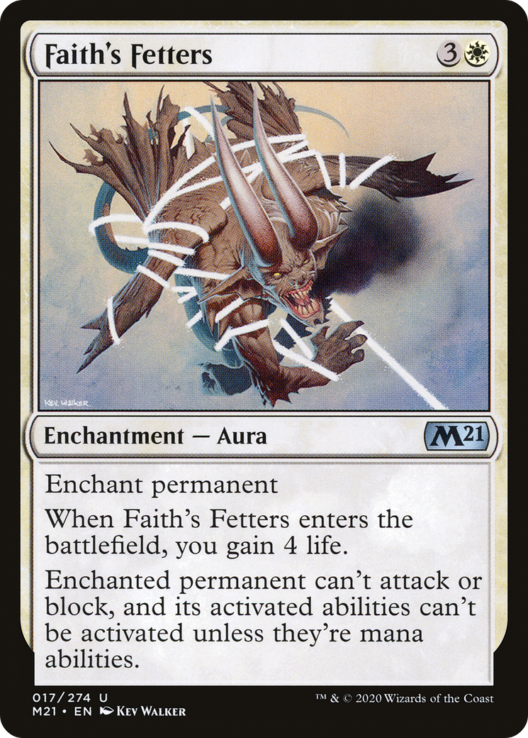 Faith's Fetters (M21-017) (Foil)